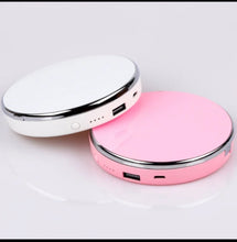 Load image into Gallery viewer, Rechargeable Compact Mirror with Light 

